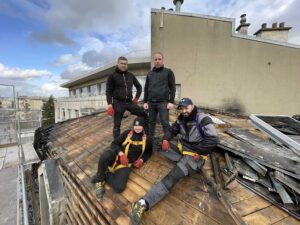 L'équipe Agguini Couvertures