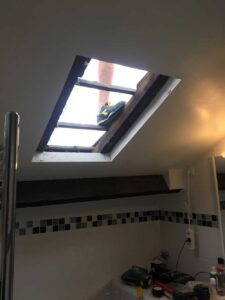 Pose de Velux et fenêtres de toit